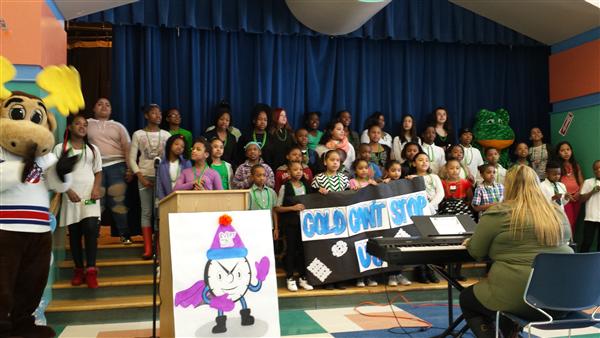Kids at the Cold Can't Stop Us Campaign 